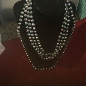 Vintage  real Tahitian pearl necklace